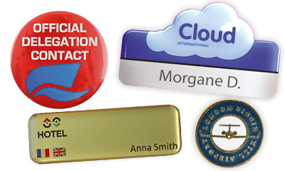 Badges personnalisés