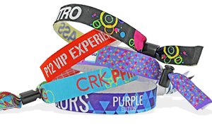Bracelets en tissu