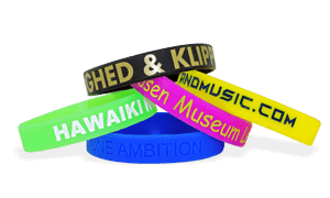 Bracelets en silicone