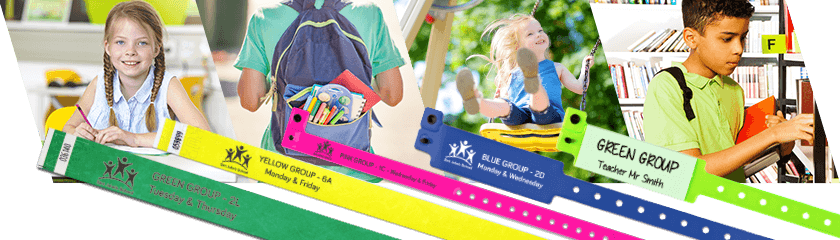 Bracelets d'identification pour enfants