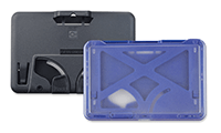 Porte-badge B-Holder horizontal pour 3 cartes avec mécanisme d’extraction