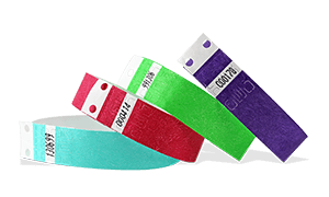 Bracelets en Tyvek neutres 19 mm - Boite de 1000pcs