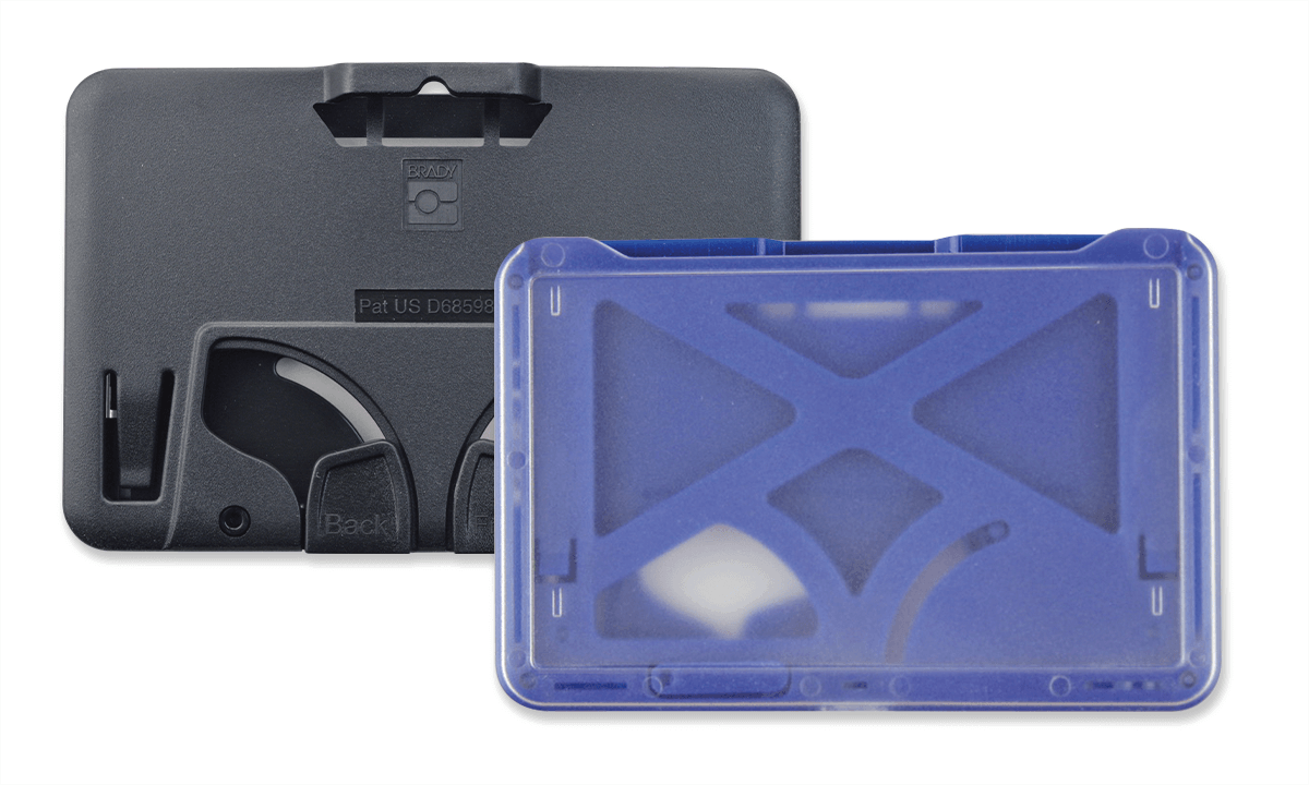 Porte-badge B-Holder horizontal pour 3 cartes avec mécanisme d’extraction