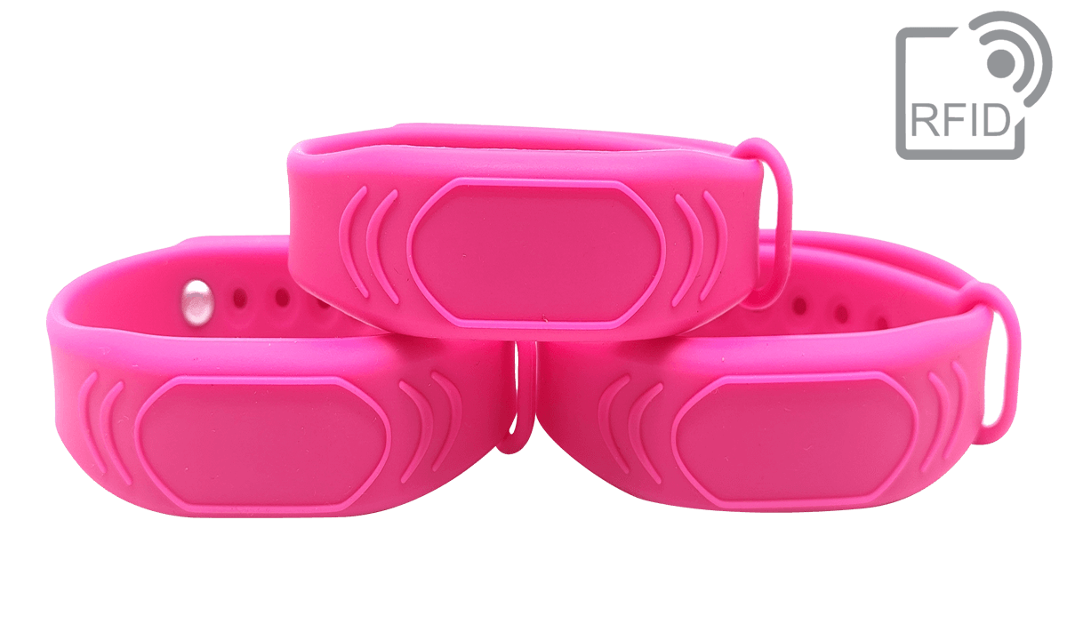 RFID Silicone montre 3D fine