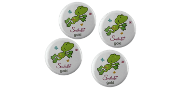 Badges Boutons 32 mm, rond