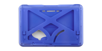 Porte-badge B-Holder horizontal pour 3 cartes avec mécanisme d’extraction